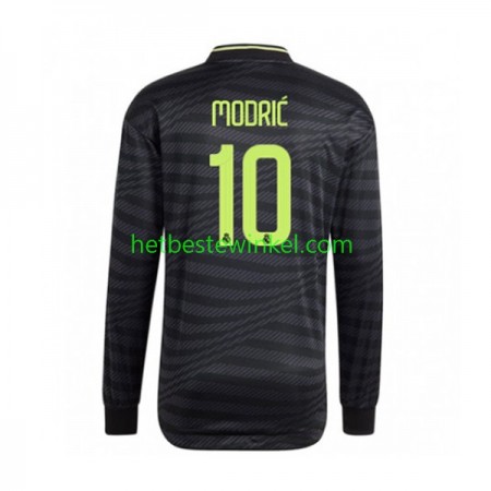 Real Madrid Modrić 10 Voetbalshirts Third 2022-23 - LS